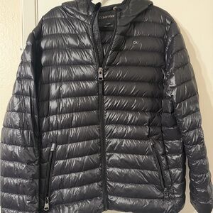 Calvin Klein Charcoal Quilted Jacket